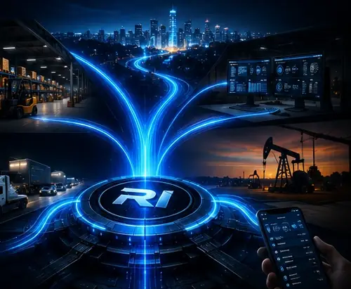Warehouse, logistics, software control, energy, and mobile systems converging through a Results Innovations hub